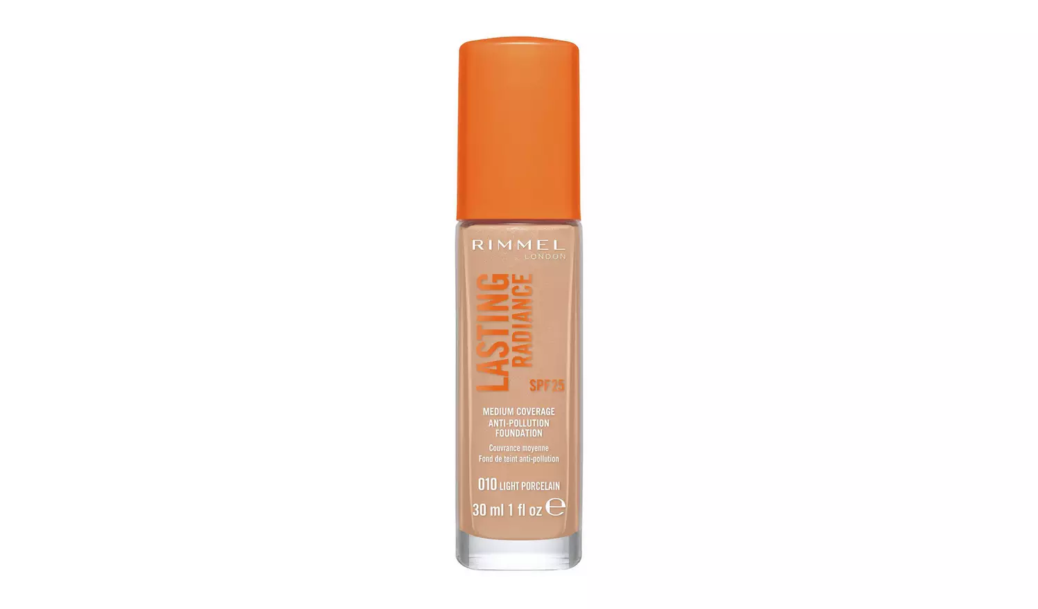 Rimmel Lasting Radiance Liquid Foundation SPF25