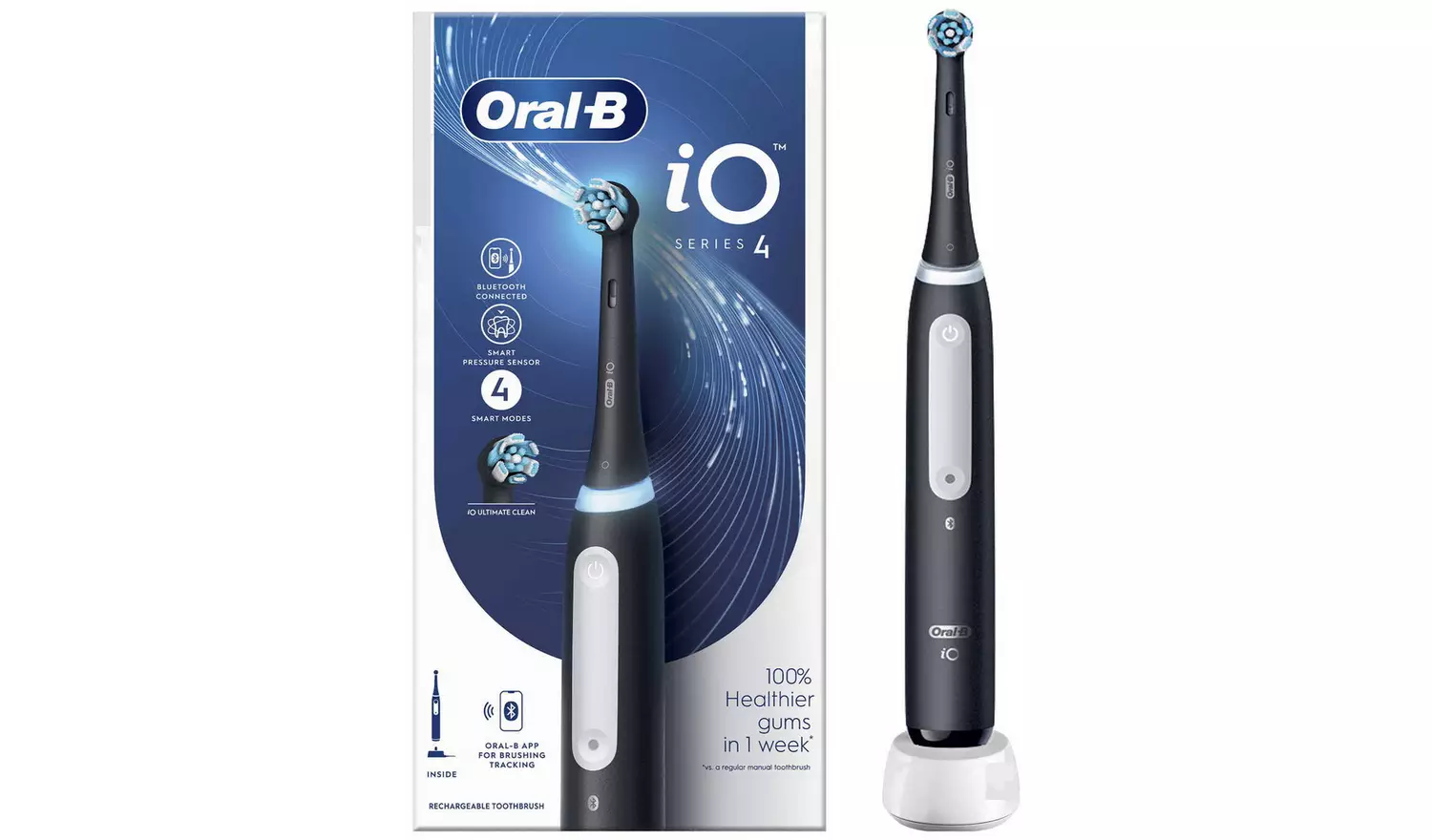 Oral-B iO4 Electric Toothbrush - Black