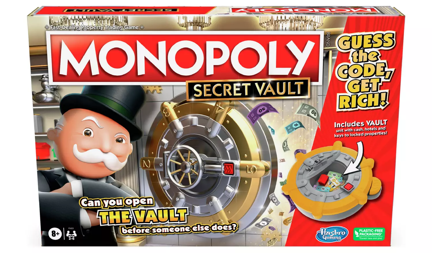 Monopoly Secret Vault Board Game