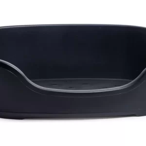Petface Black Plastic Dog Bed