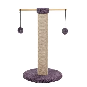 Cat Scratcher with Rotating Toys