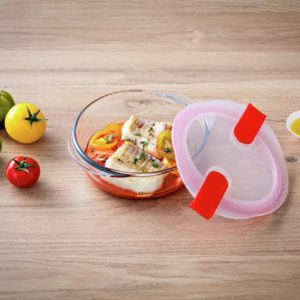 Pyrex Cook & Heat 0.35 Litre Round Glass Dish