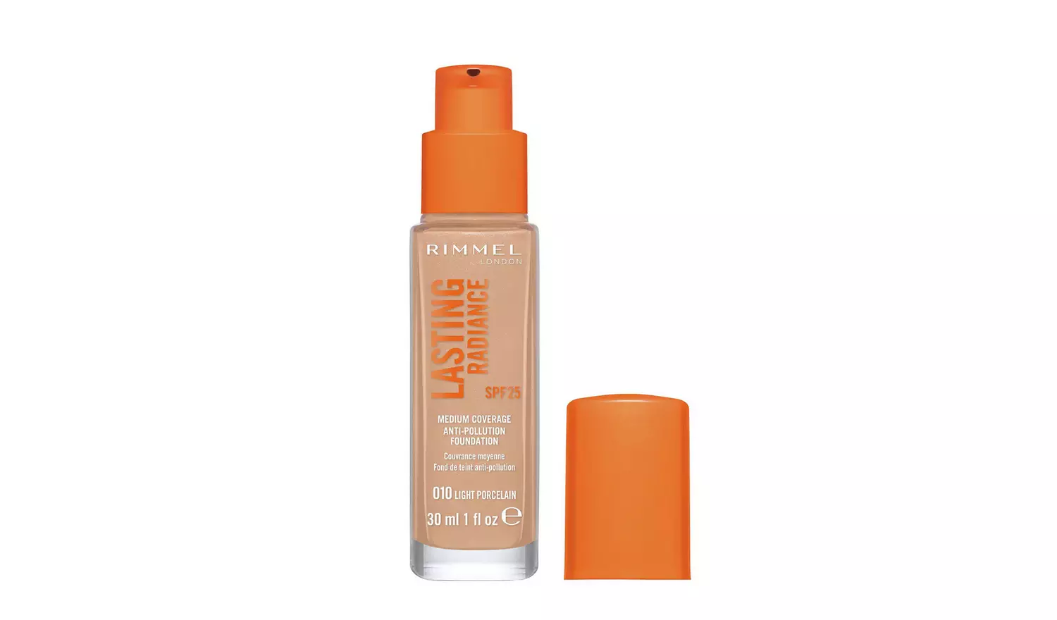 Rimmel Lasting Radiance Liquid Foundation SPF25