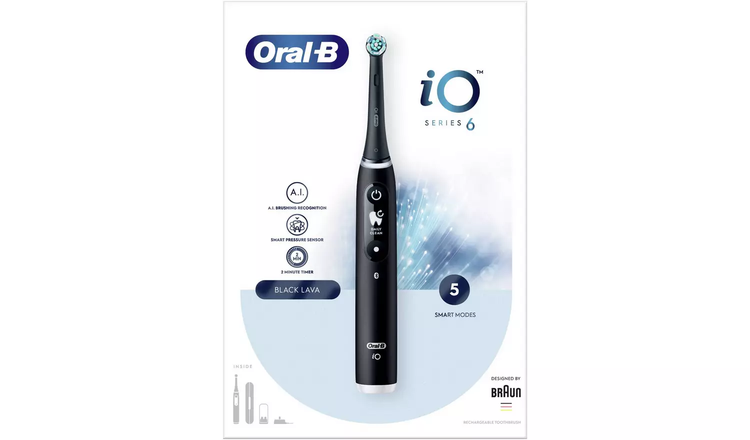 Oral-B iO Series 6 Ultimate Clean Electric Toothbrush Black