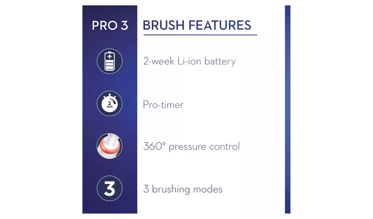 Oral-B Pro 3 Electric Toothbrush - Whitening