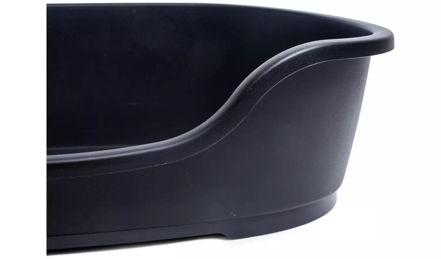 Petface Black Plastic Dog Bed