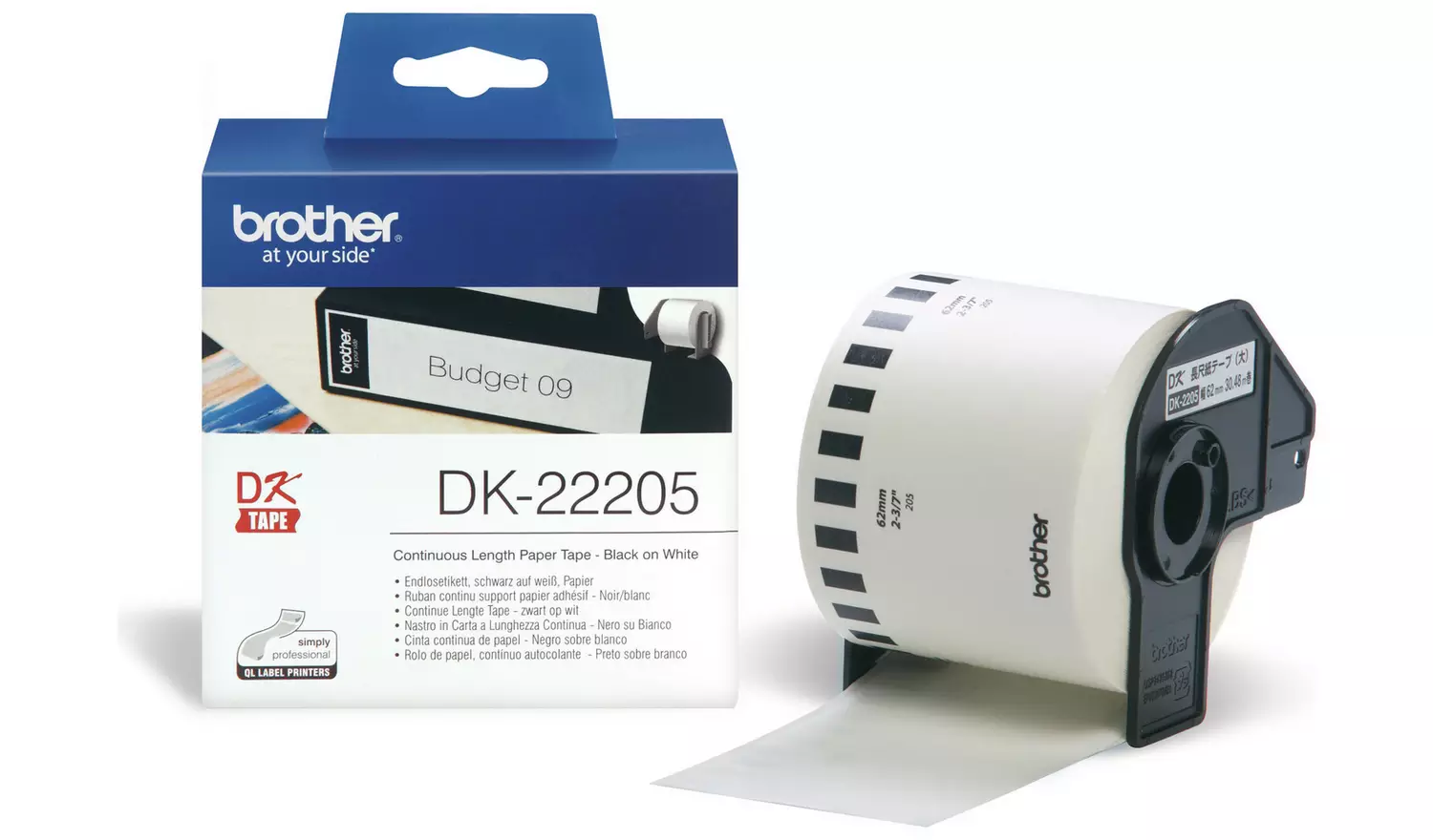 Brother DK - 22205 Labelling Tape