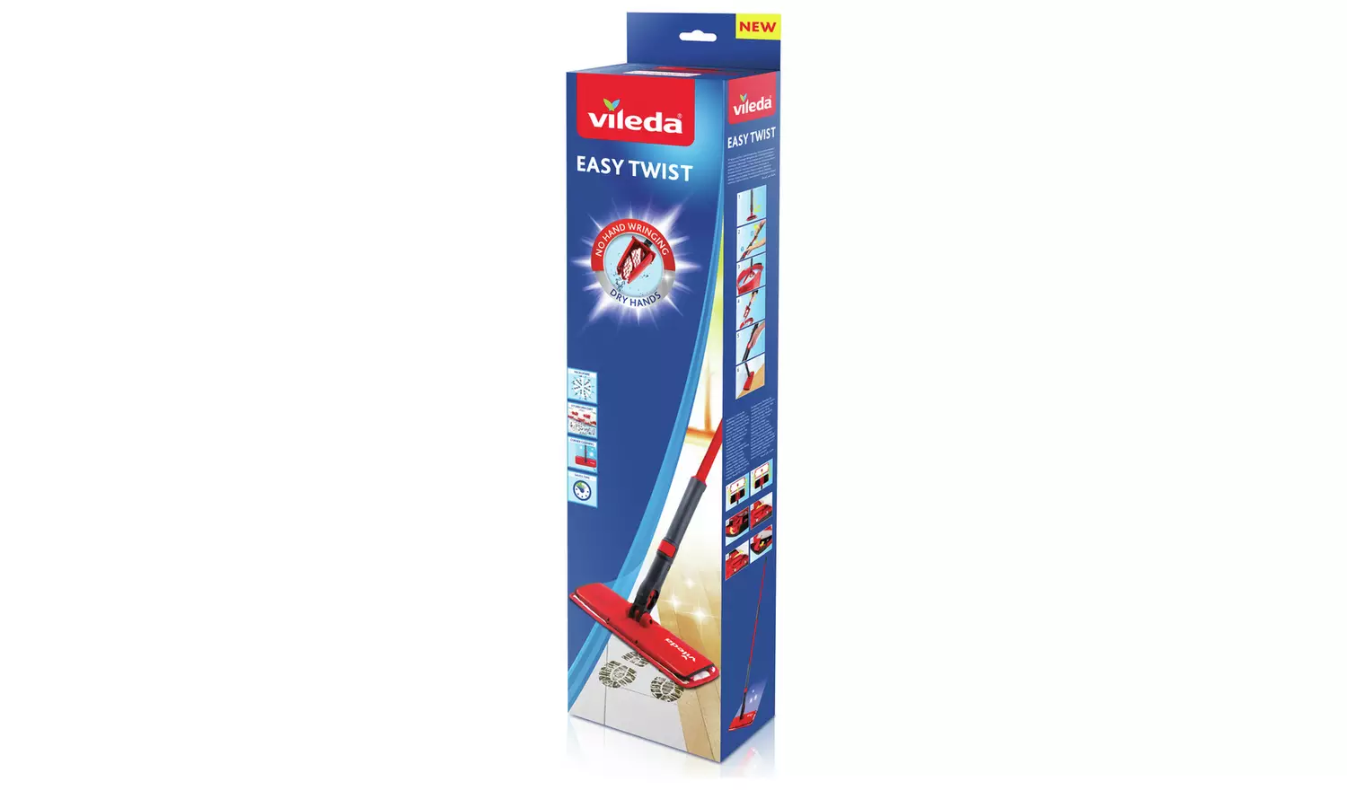 Vileda Easy Twist Flat Mop