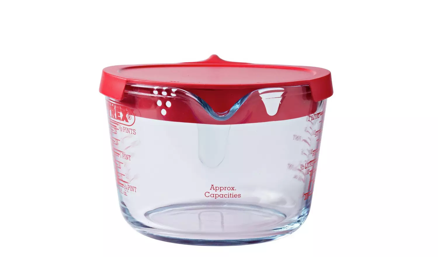 Pyrex 1L Measuring Jug with Lid