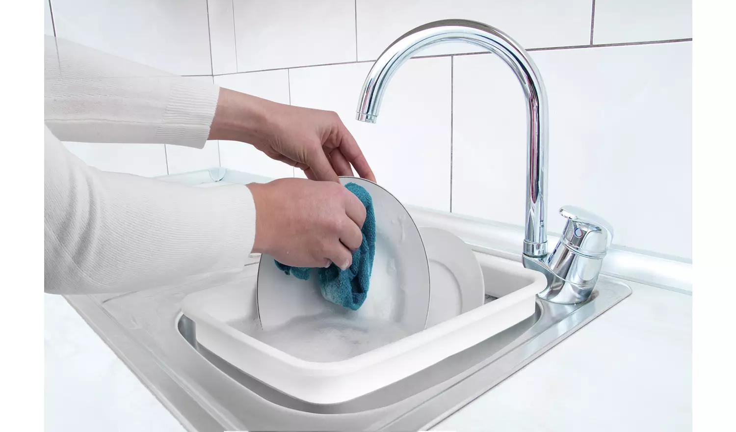 Beldray Collapsible Washing Up Bowl - Grey