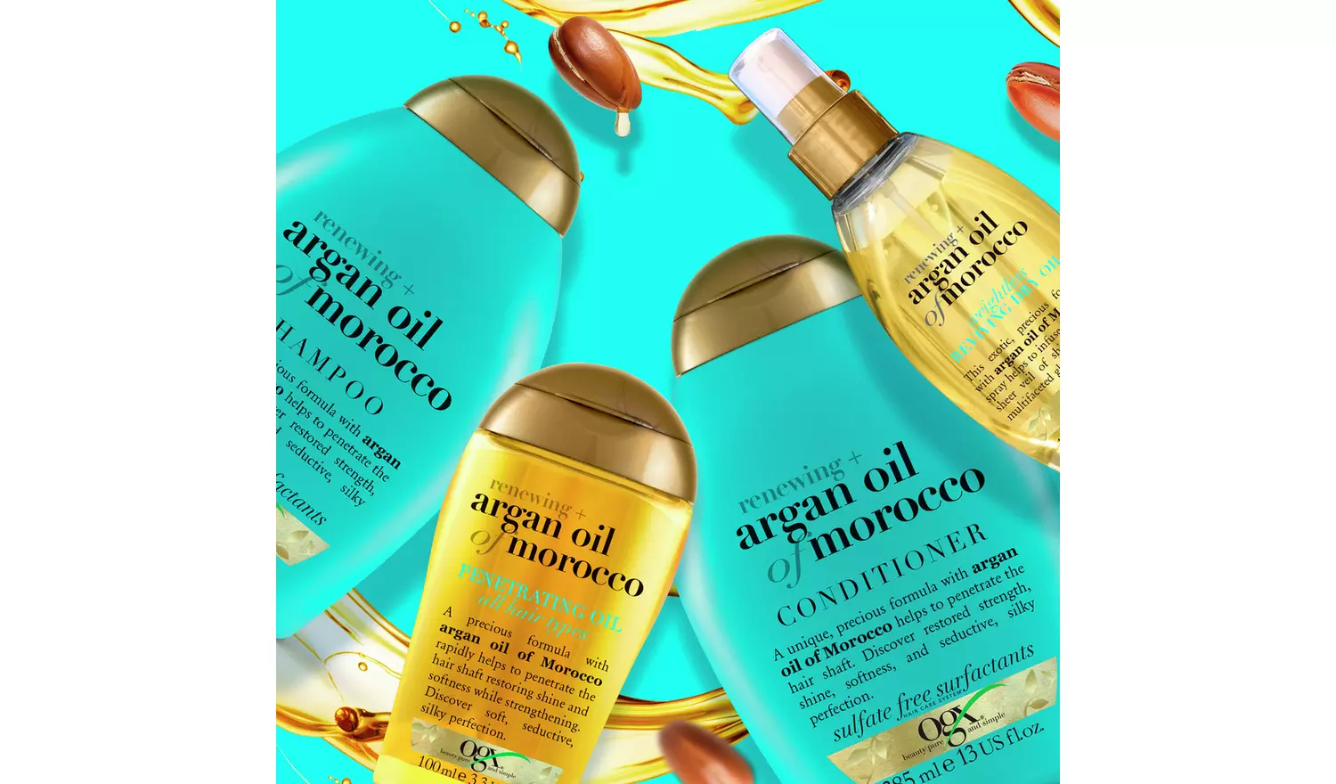 OGX Renewing Argan Oil of Morocco Shampoo 385ml