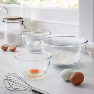 Pyrex 3 Piece Glass Bowl Set