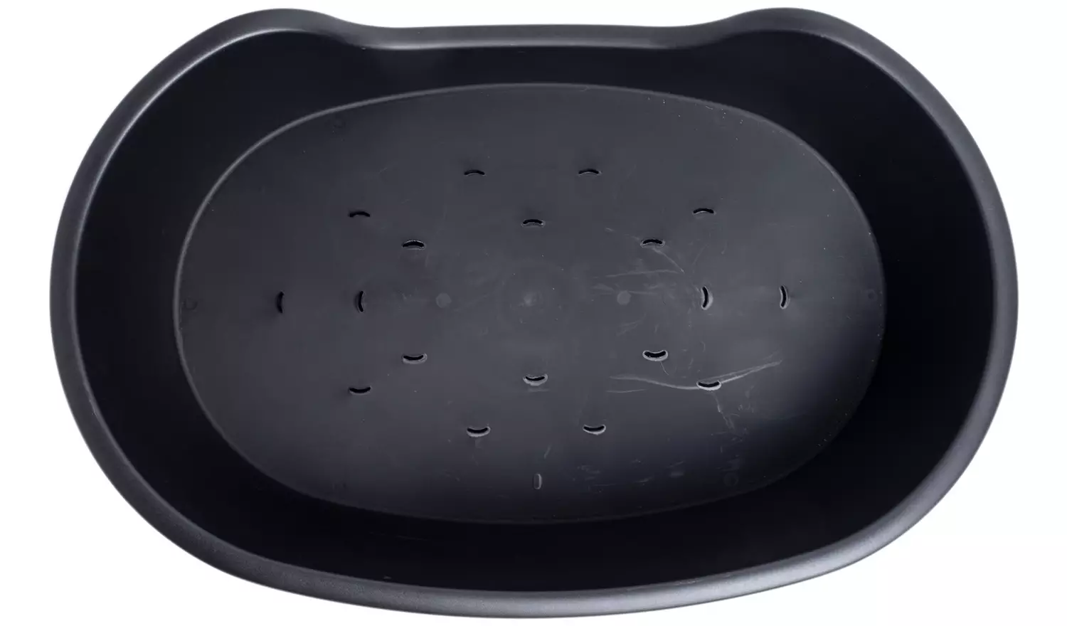 Petface Black Plastic Dog Bed