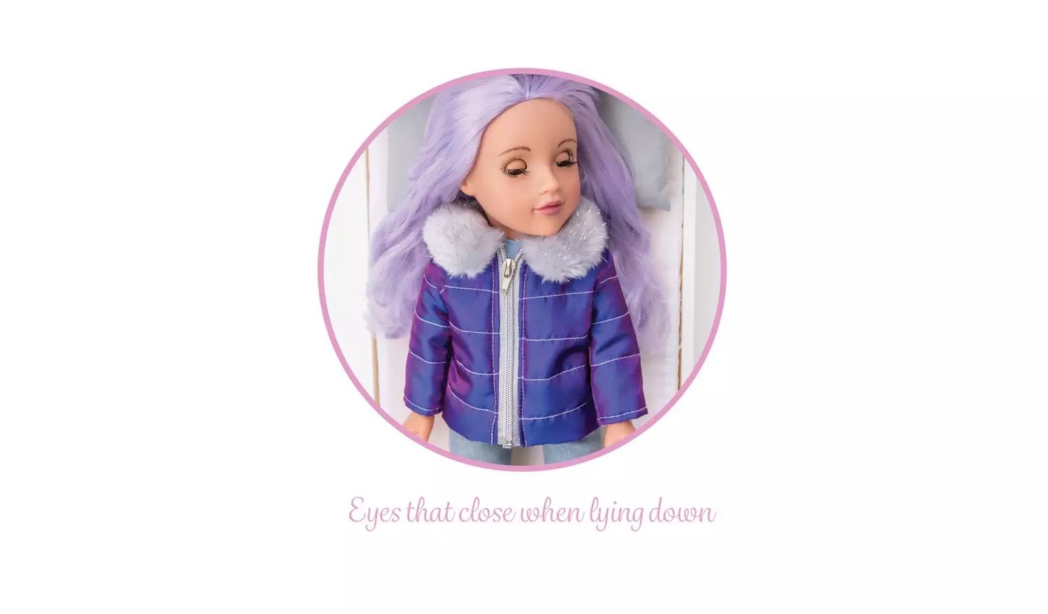 DesignaFriend Skylar Fashion Doll - 18inch/46cm
