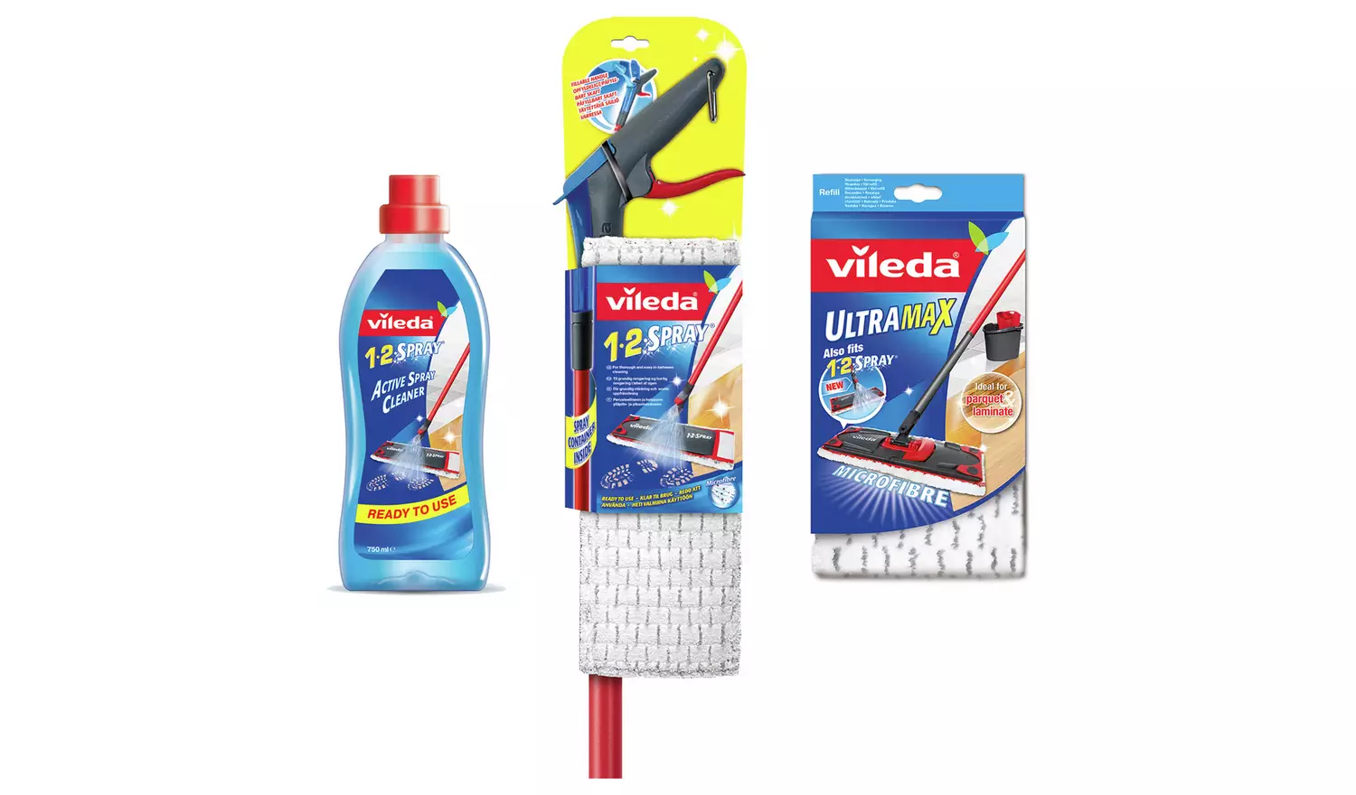 Vileda 1,2 Spray Mop Kit