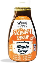 Skinny Food Co Sugar Free Maple Syrup 425ml - Zero Calorie Syrup for Breakfast, Snacks, Drinks & Desserts - Vegan, Gluten-Free, Keto & Paleo Friendly Maple Syrup - Sugar Free Maple Syrup UK